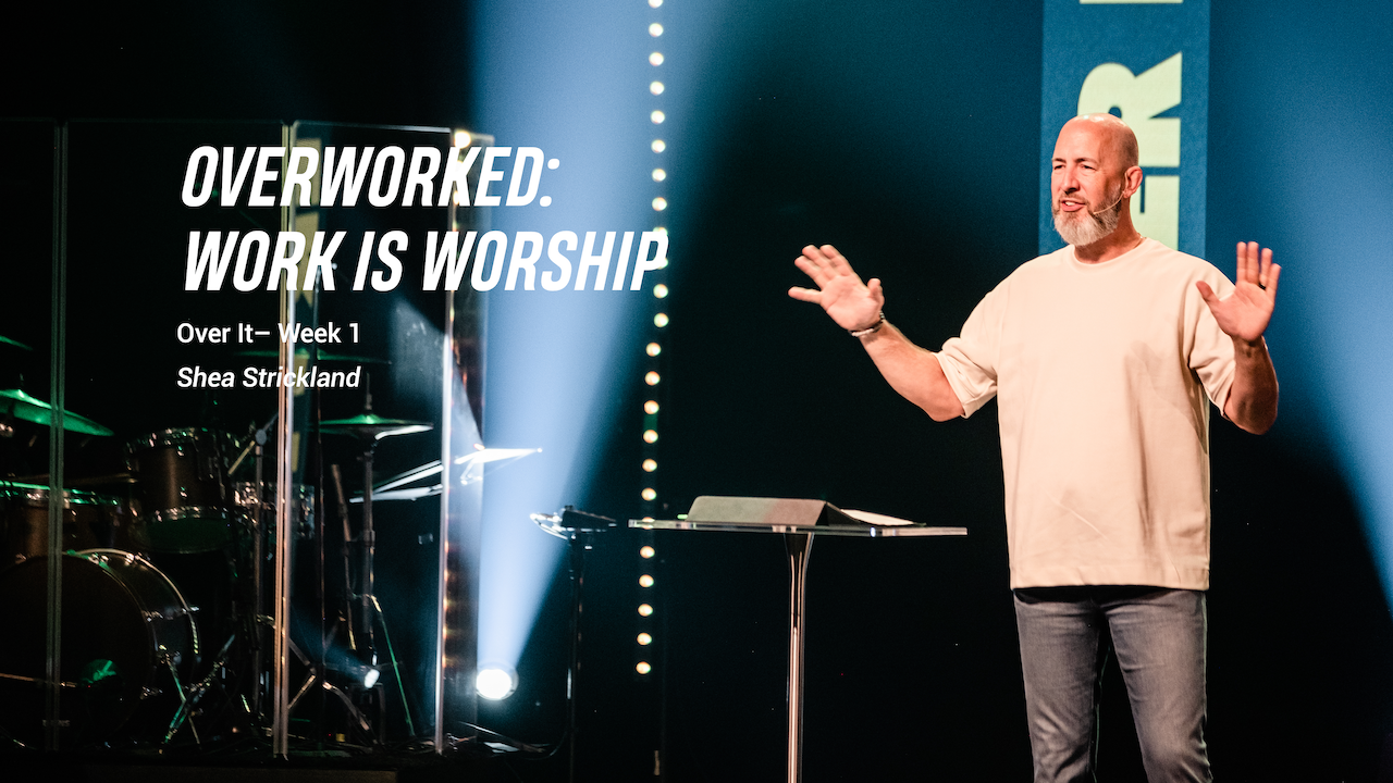 Overworked - Work is Worship Image